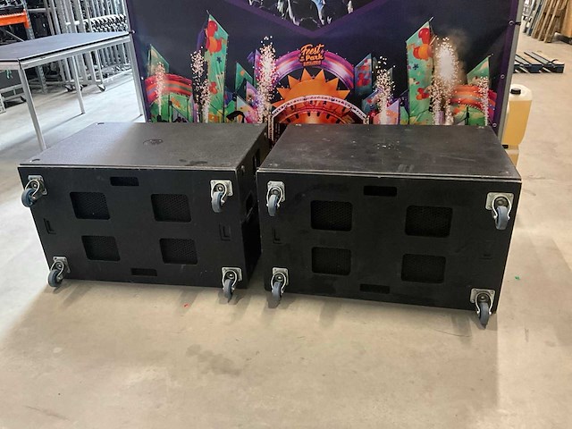 Rcf sub 9007-as dubbel 21 subwoofer (2x) - afbeelding 7 van  8