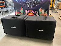 Rcf sub 9007-as dubbel 21 subwoofer (4x) - afbeelding 2 van  10
