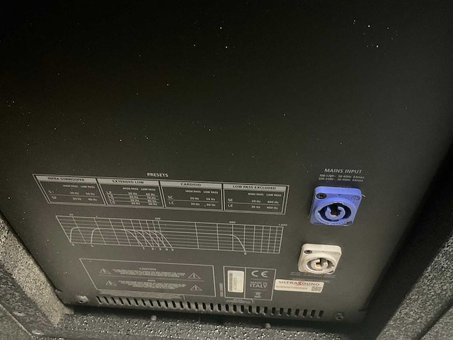 Rcf sub 9007-as dubbel 21 subwoofer (4x) - afbeelding 8 van  10