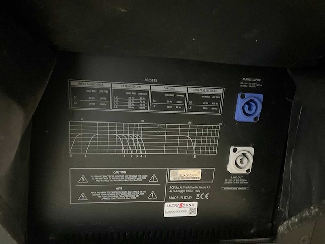 Rcf sub9004-as actief subwoofer (2x) - afbeelding 6 van  8