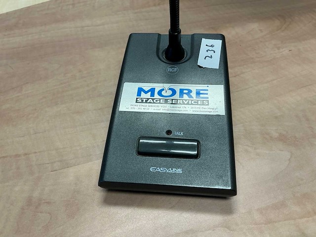 Rcf tafelmicrofoon - afbeelding 1 van  1