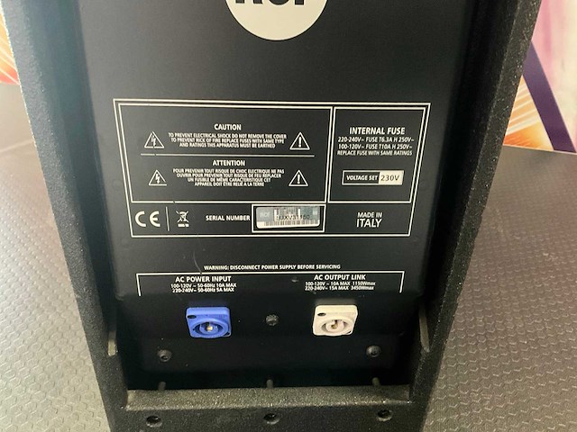Rcf tt5-aii actief luidspreker - afbeelding 5 van  6