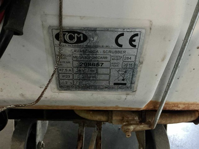 Rcm - mega 802 - schrob/zuigmachine - 2015 - afbeelding 5 van  14