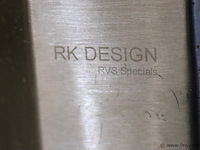 Rd design rvs poetsroldispenser - afbeelding 2 van  4