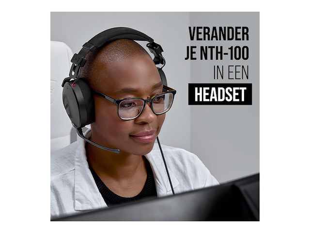 Røde nthmic professionele headset microfoon voor de nth100 hoofdtelefoon zwart - afbeelding 2 van  5