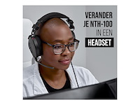 Røde nthmic professionele headset microfoon voor de nth100 hoofdtelefoon zwart - afbeelding 2 van  5