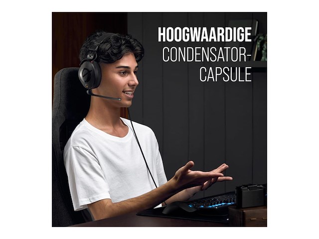 Røde nthmic professionele headset microfoon voor de nth100 hoofdtelefoon zwart - afbeelding 3 van  5