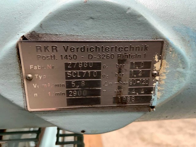 Rdr verdichtertechniek scl710 blower - afbeelding 5 van  6