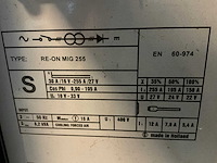 Re-on mig255 mig lasapparaat - afbeelding 4 van  7