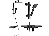 Rea bravo regendouche zwart 105cm - afbeelding 1 van  4