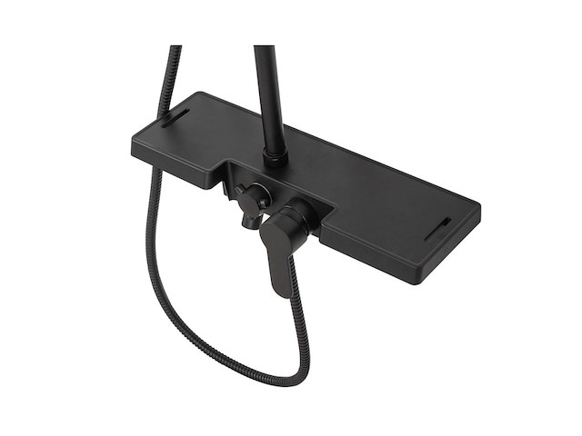 Rea bravo regendouche zwart 105cm - afbeelding 2 van  4