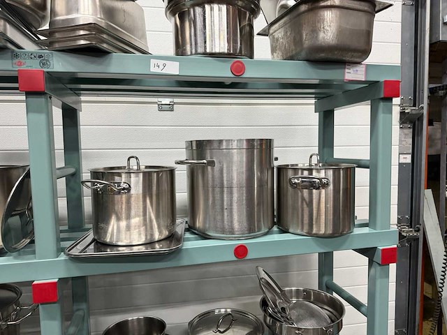 Rea koelvriesrek 200cm met inhoud - afbeelding 2 van  12