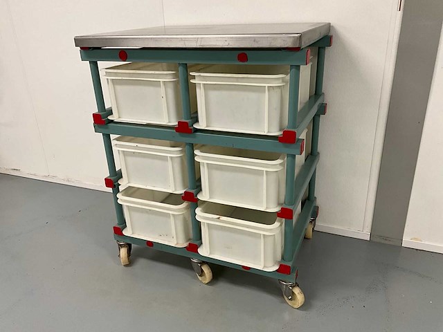 Rea kunststof bakkenwagen - afbeelding 1 van  3