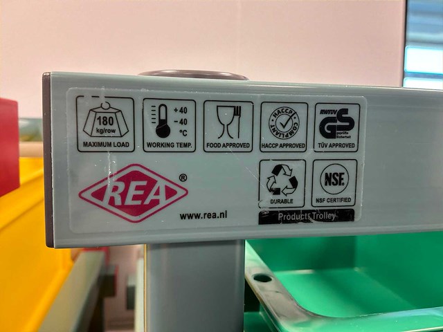 Rea product trolley (4x) - afbeelding 3 van  3