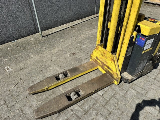 Reach pallettruck, jungheinrich, ejc125, geel, elektrisch - afbeelding 3 van  9