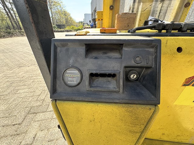 Reach pallettruck, jungheinrich, ejc125, geel, elektrisch - afbeelding 6 van  9
