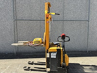 Reach pallettruck, jungheinrich, ejc125, geel, elektrisch - afbeelding 10 van  14