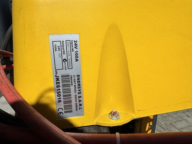 Reach pallettruck, jungheinrich, ejc125, geel, elektrisch - afbeelding 13 van  14