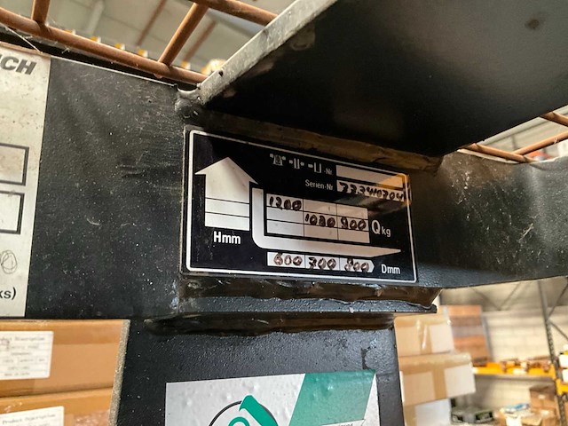 Reach truck jungheinrich - afbeelding 3 van  4