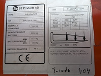 Reachtruck bt, rr b2 aci/15, bouwjaar 1998 - afbeelding 13 van  21