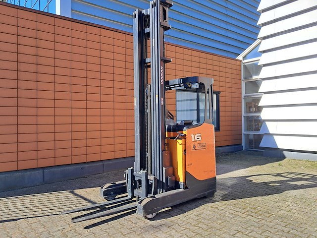 Reachtruck, doosan, br16jw-7, oranje, 2015 - afbeelding 1 van  24