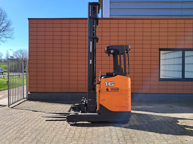 Reachtruck, doosan, br16jw-7, oranje, 2015 - afbeelding 12 van  24