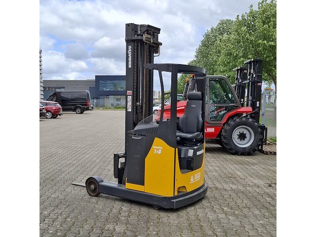 Reachtruck, komatsu, xr14ac, geel/zwart, 2005 - afbeelding 23 van  30