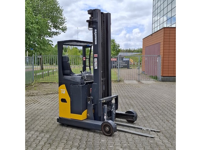 Reachtruck, komatsu, xr14ac, geel/zwart, 2005 - afbeelding 28 van  30