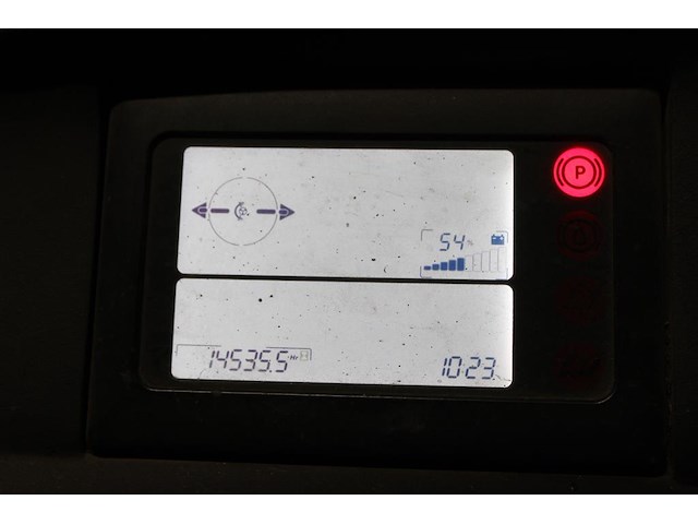 Reachtruck linde r14s. bouwjaar 2009. hefhoogte 669,5 cm. heflast 1400 kg. doorrijhoogte 293 cm. afgelezen ... - afbeelding 3 van  7