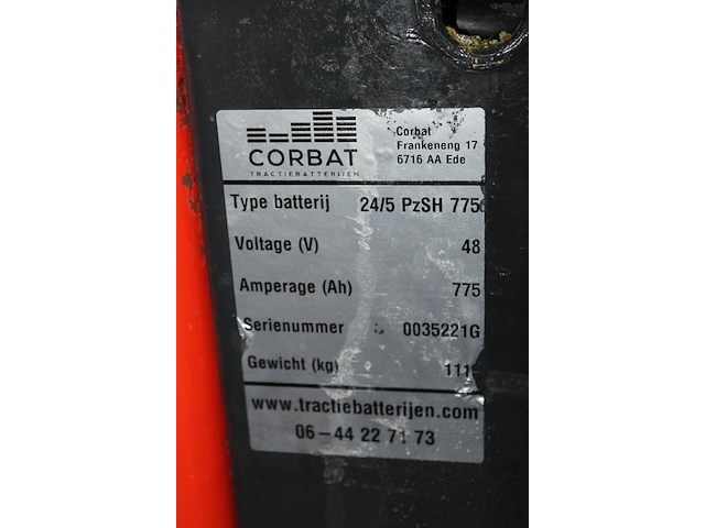 Reachtruck linde r14s. bouwjaar 2009. hefhoogte 669,5 cm. heflast 1400 kg. doorrijhoogte 293 cm. afgelezen ... - afbeelding 6 van  7