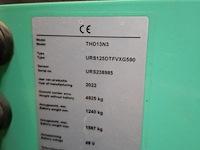 Reachtruck met gangpad geleiding, mitsubishi, thd13n3, 2022 - afbeelding 8 van  34