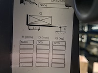 Reachtruck met gangpad geleiding, mitsubishi, thd13n3, 2022 - afbeelding 20 van  34
