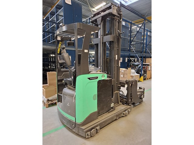 Reachtruck met gangpad geleiding, mitsubishi, thd13n3, 2022 - afbeelding 1 van  35