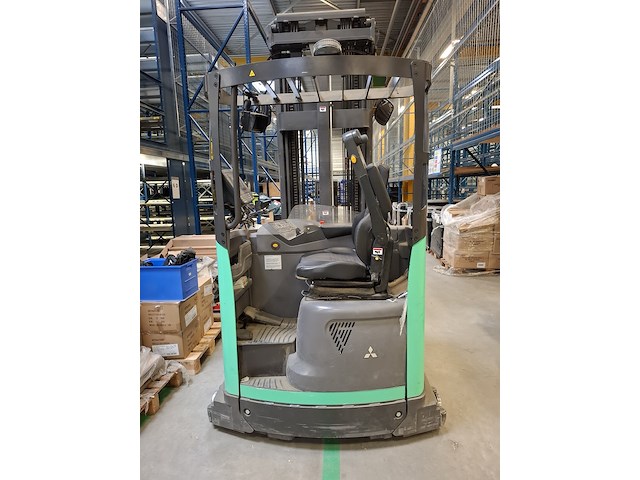 Reachtruck met gangpad geleiding, mitsubishi, thd13n3, 2022 - afbeelding 2 van  35