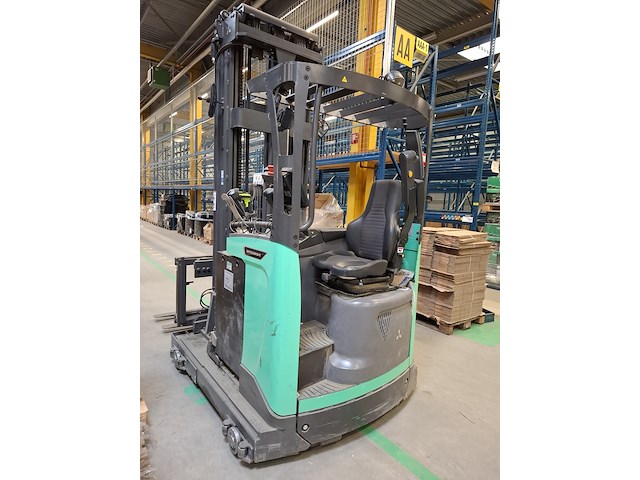 Reachtruck met gangpad geleiding, mitsubishi, thd13n3, 2022 - afbeelding 3 van  35