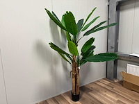 Real touch banana tree kunstplant (185cm hoog) - afbeelding 9 van  14