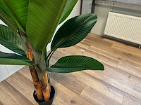 Real touch banana tree kunstplant (2x) (200cm hoog) - afbeelding 16 van  16