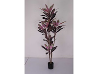 Real touch dracaena green red kunstplant (200cm hoog) - afbeelding 7 van  14