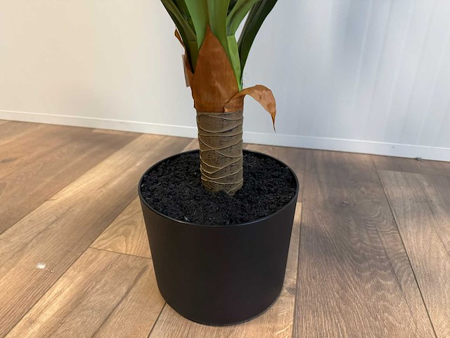 Real touch dracaena tree kunstplant (2x) (140cm hoog) - afbeelding 6 van  15