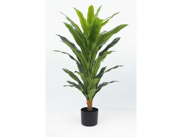 Real touch dracaena tree kunstplant (2x) (140cm hoog) - afbeelding 8 van  15