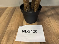 Real touch dracaena tree kunstplant (2x) (190cm hoog) - afbeelding 2 van  10