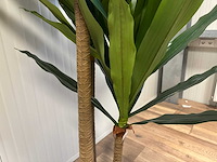 Real touch dracaena tree kunstplant (2x) (190cm hoog) - afbeelding 7 van  10