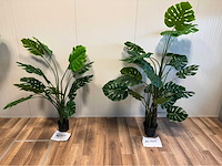 Real touch monstera kunstplant (2x) - afbeelding 2 van  10