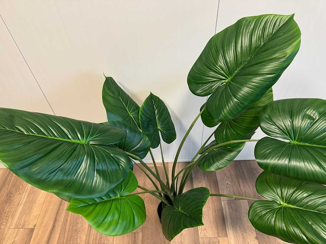 Real touch philodendron kunstplant (135cm hoog) - afbeelding 7 van  11