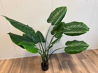 Real touch philodendron kunstplant (135cm hoog) - afbeelding 1 van  11