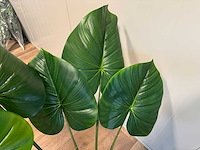 Real touch philodendron kunstplant (135cm hoog) - afbeelding 9 van  11
