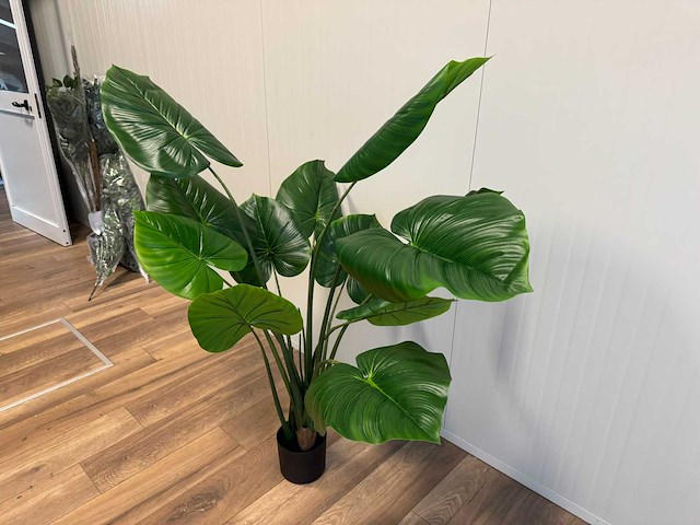 Real touch philodendron kunstplant (135cm hoog) - afbeelding 5 van  11