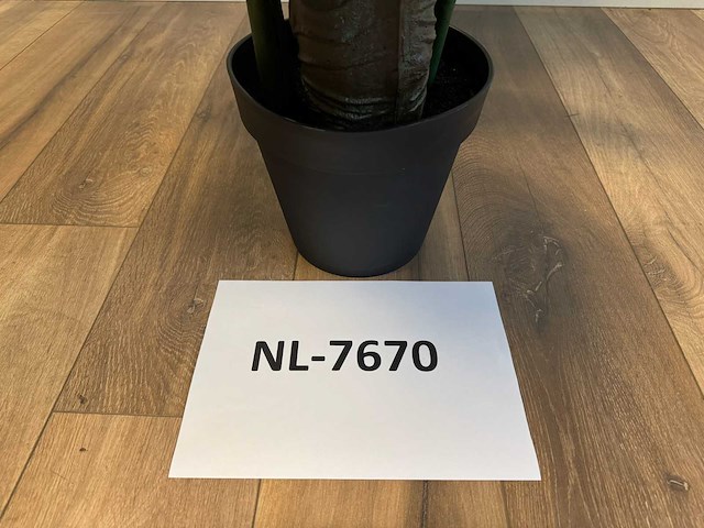 Real touch philodendron kunstplant (2x) (210cm hoog) - afbeelding 4 van  12