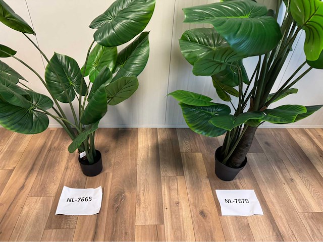 Real touch philodendron kunstplant (2x) - afbeelding 3 van  11