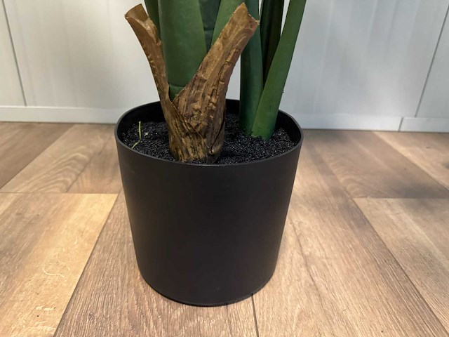 Real touch philodendron white green kunstplant (165cm hoog) - afbeelding 1 van  12